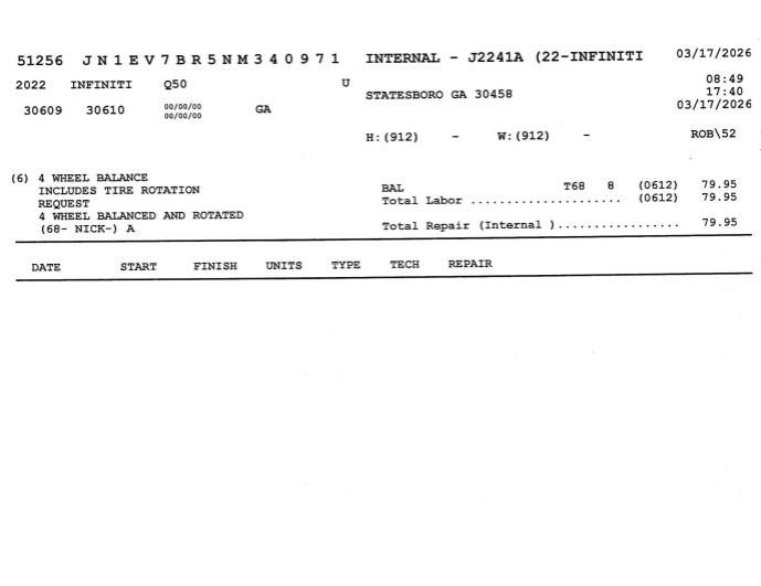 Used 2022 INFINITI Q50 Luxe w/ Cargo Package image 17