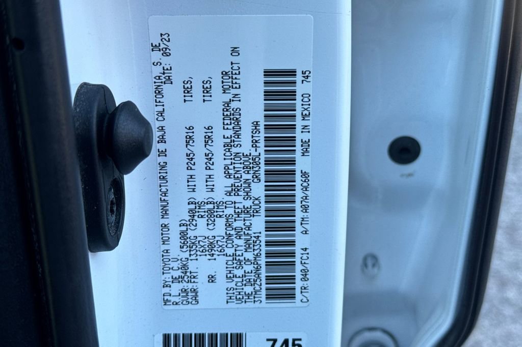 Certified 2023 Toyota Tacoma SR5 image 27