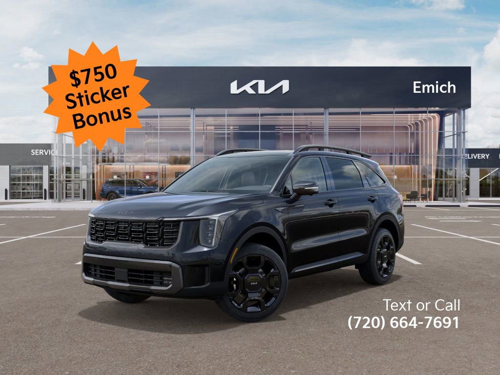 New 2025 Kia Sorento SX Prestige w/ Olive Brown Leather Package