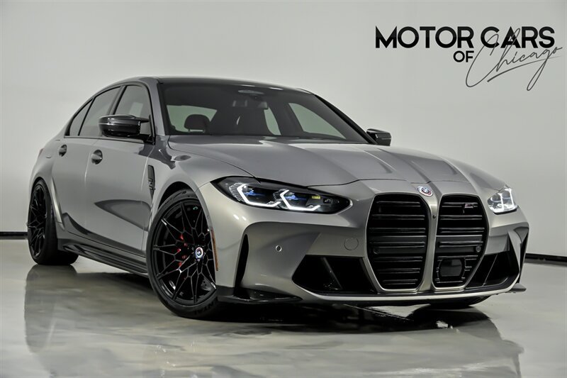 Used 2022 BMW M3 Competition w/ M Carbon Exterior Package AWD/4WD image 1