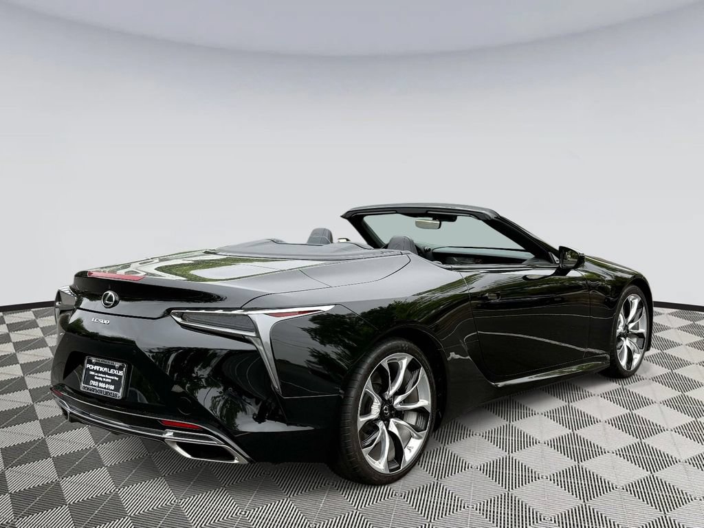 Used 2021 Lexus LC 500 Convertible w/ Touring Package RWD image 3