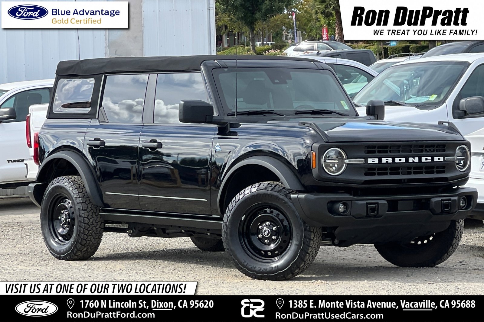 Certified 2022 Ford Bronco Black Diamond image 1
