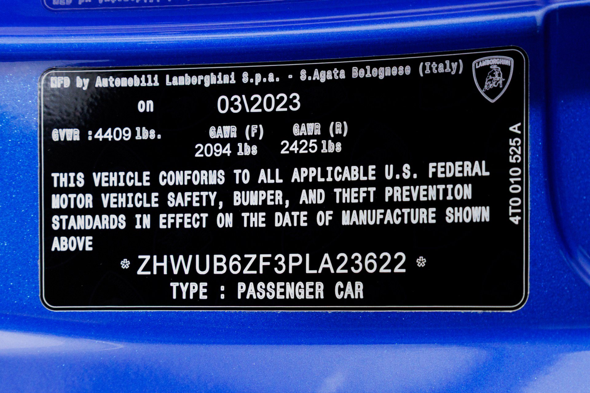 Used 2023 Lamborghini Huracan Tecnica RWD image 82