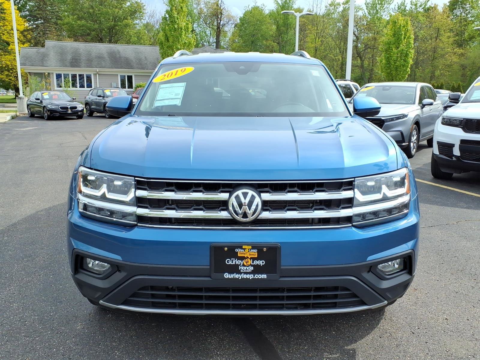 Used 2019 Volkswagen Atlas SE w/ Towing Package AWD/4WD image 2