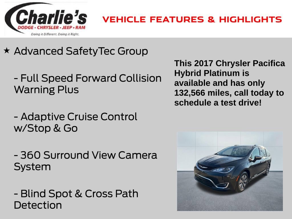 Used 2017 Chrysler Pacifica Platinum image 8