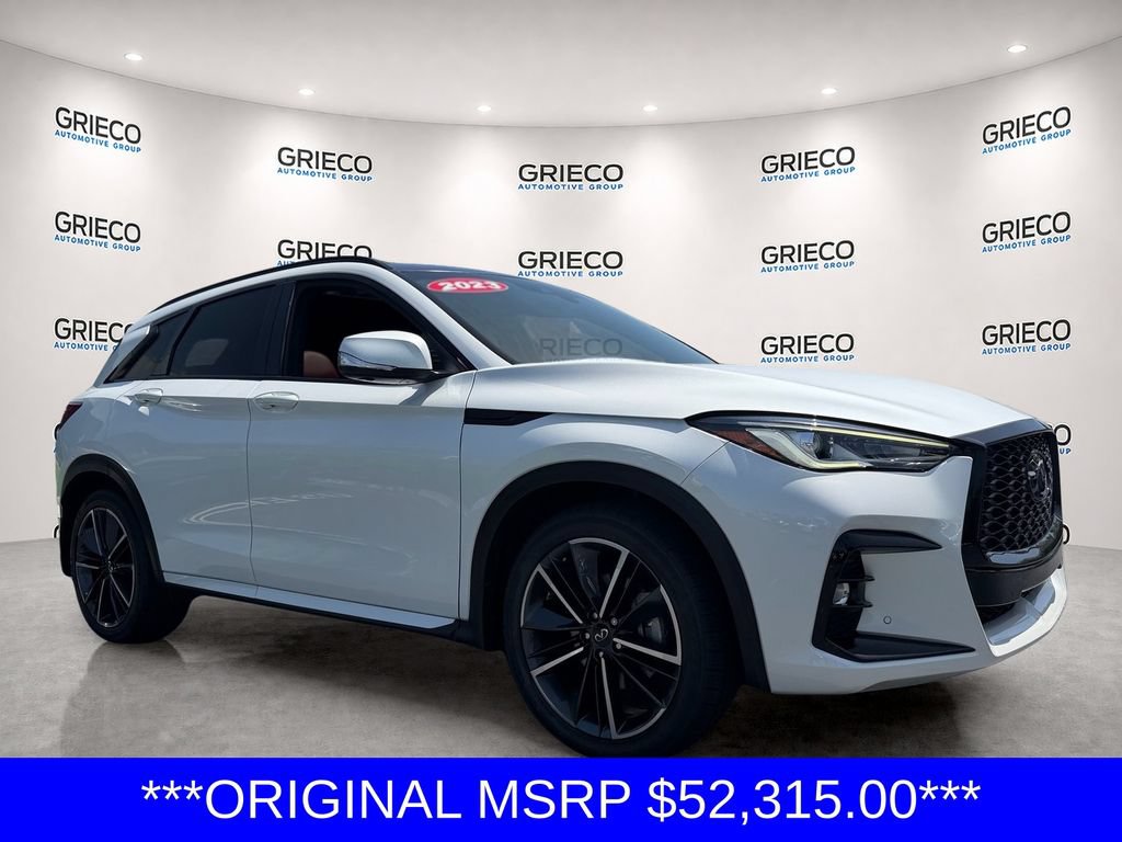 Used 2023 INFINITI QX50 Sport w/ Cargo Package FWD image 1