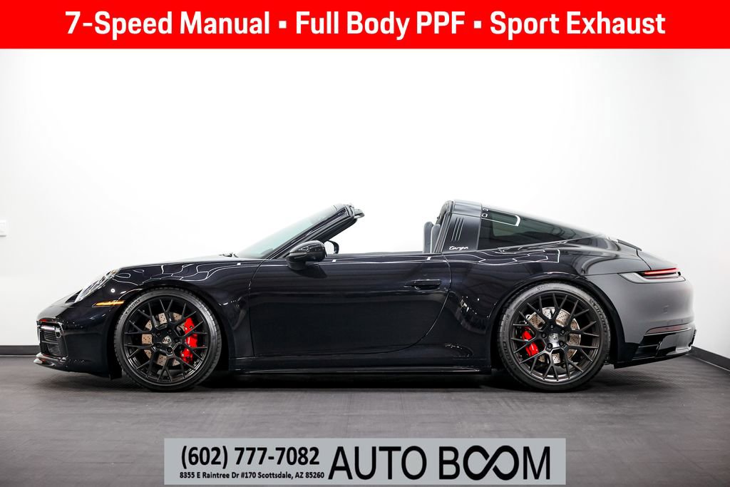 Used 2022 Porsche 911 Targa 4S AWD/4WD video 1