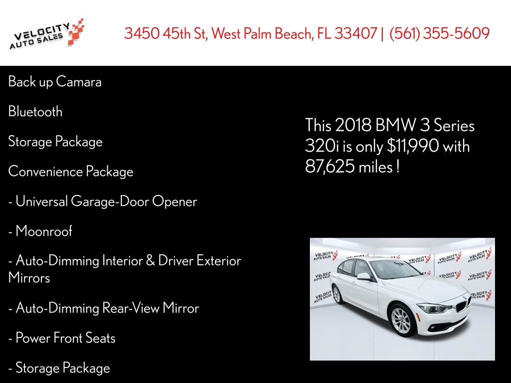 Used 2018 BMW 320i Sedan w/ Convenience Package RWD image 28