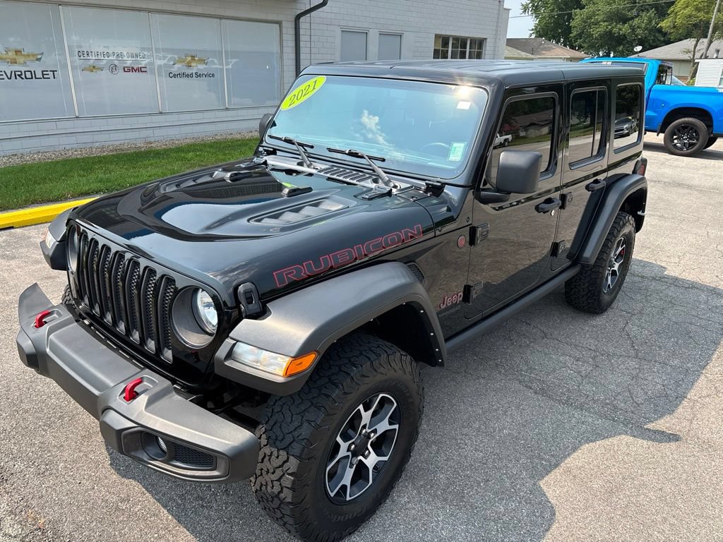 Used 2021 Jeep Wrangler Unlimited Rubicon AWD/4WD image 1