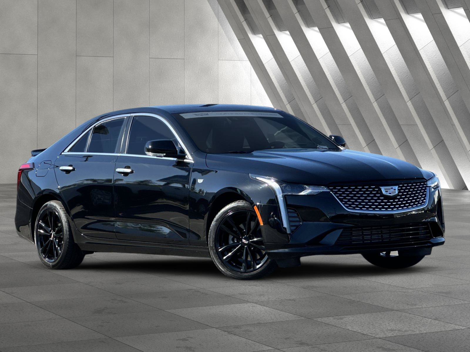 Certified 2025 Cadillac CT4 Luxury w/ Sun And Sound Package RWD image 1