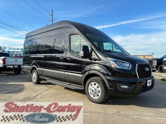 New 2025 Ford Transit 350 148 High Roof Extended w/ Interior Upgrade Package RWD image 1