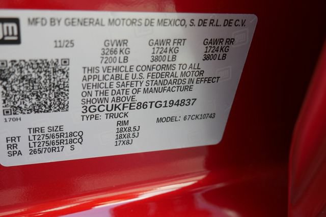 Used 2026 Chevrolet Silverado 1500 LT Trail Boss w/ Convenience Package II AWD/4WD image 30