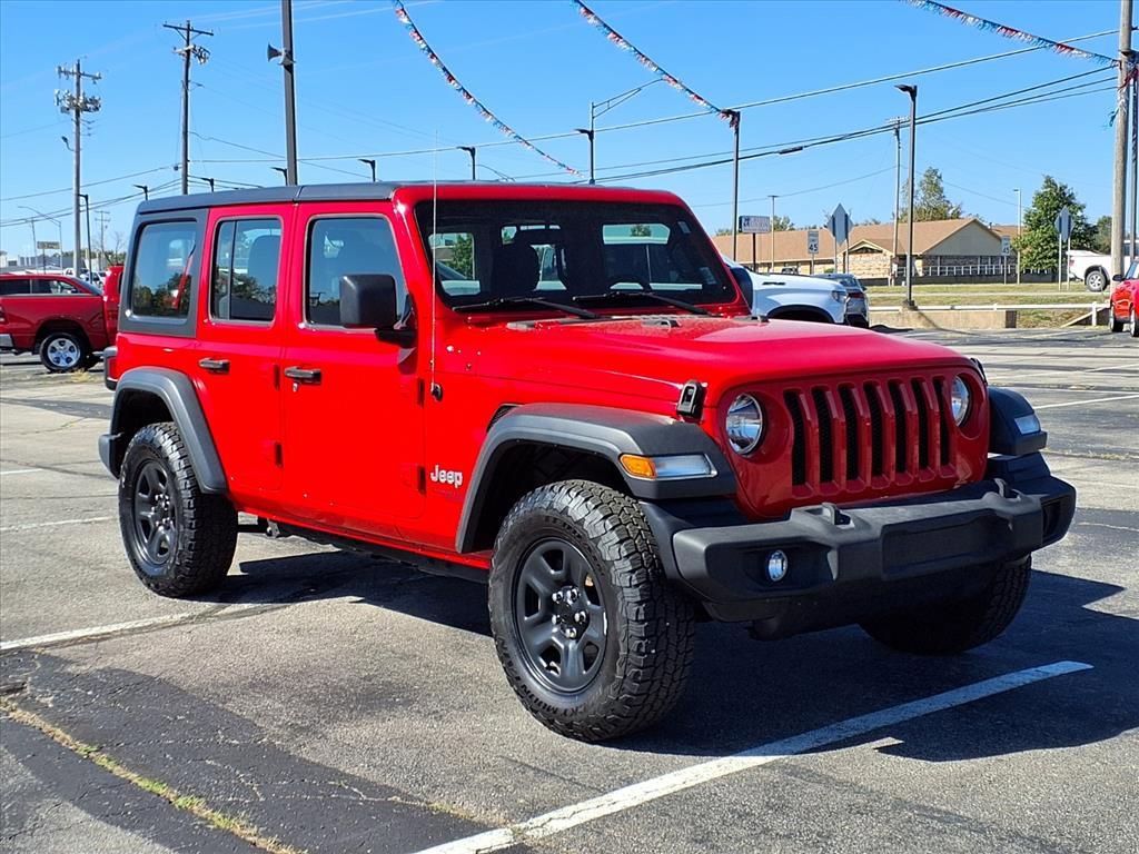 Used 2018 Jeep Wrangler Unlimited Sport image 1