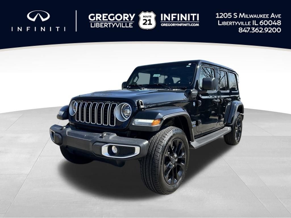 Used 2025 Jeep Wrangler Unlimited Sahara AWD/4WD image 1