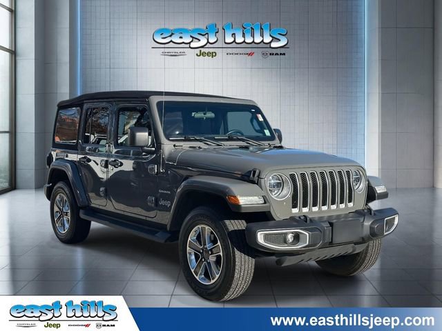 Certified 2021 Jeep Wrangler Unlimited Sahara w/ LED Lighting Group image 1