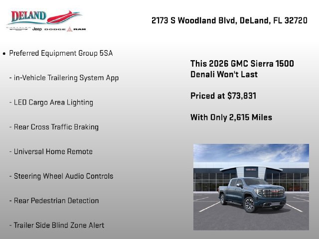 New 2026 GMC Sierra 1500 Denali AWD/4WD image 36