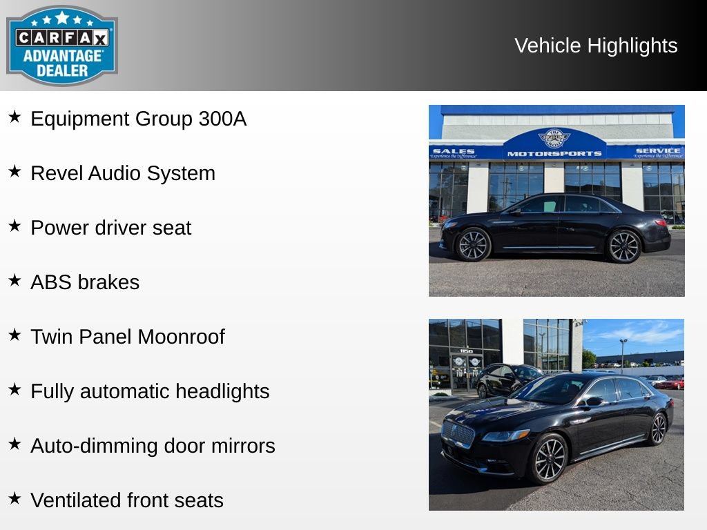 Used 2017 Lincoln Continental Reserve AWD/4WD image 4