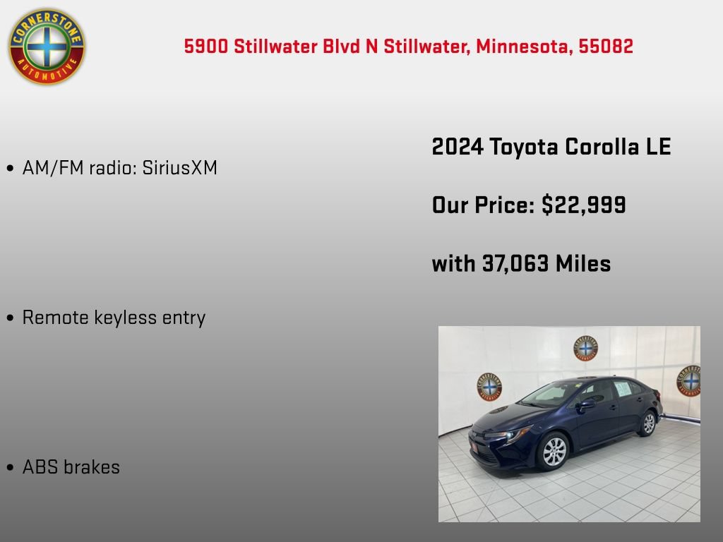 Used 2024 Toyota Corolla LE FWD image 5