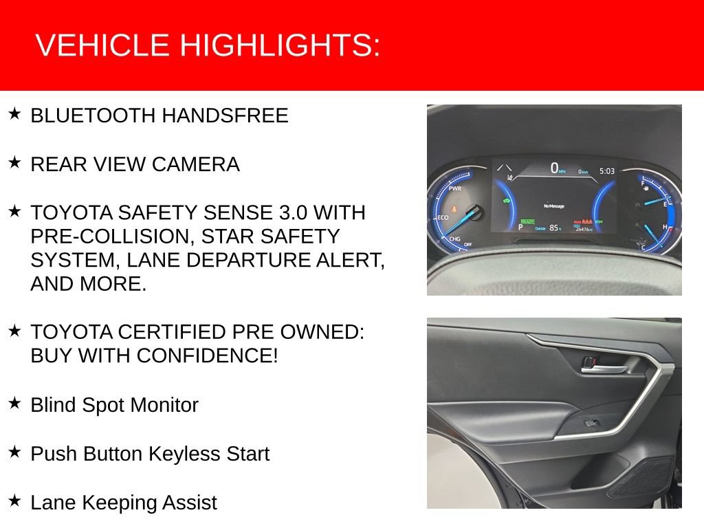 Certified 2025 Toyota RAV4 XLE w/ Convenience Package AWD/4WD image 9