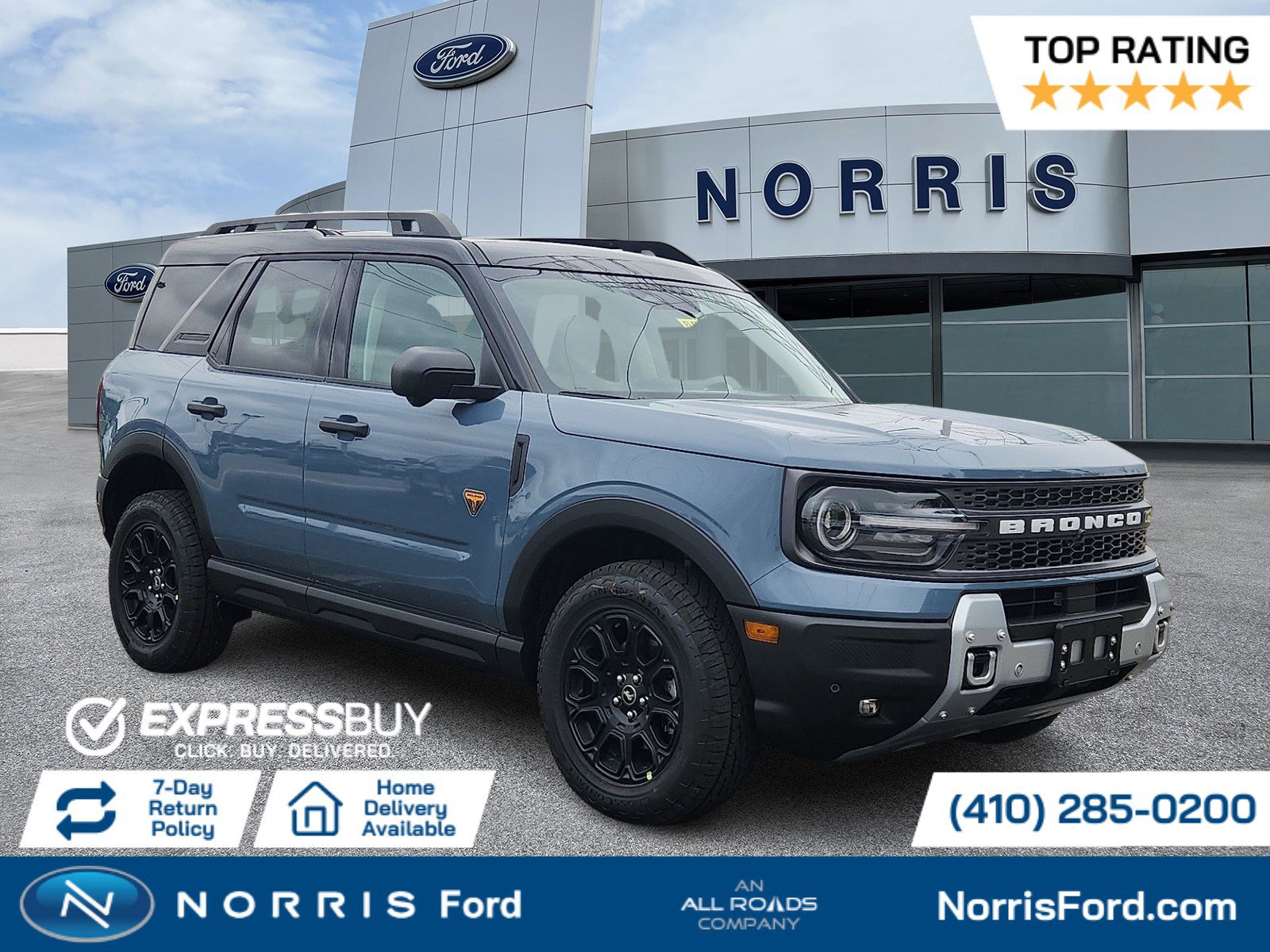 New 2025 Ford Bronco Sport Badlands w/ Badlands Tech Package image 1