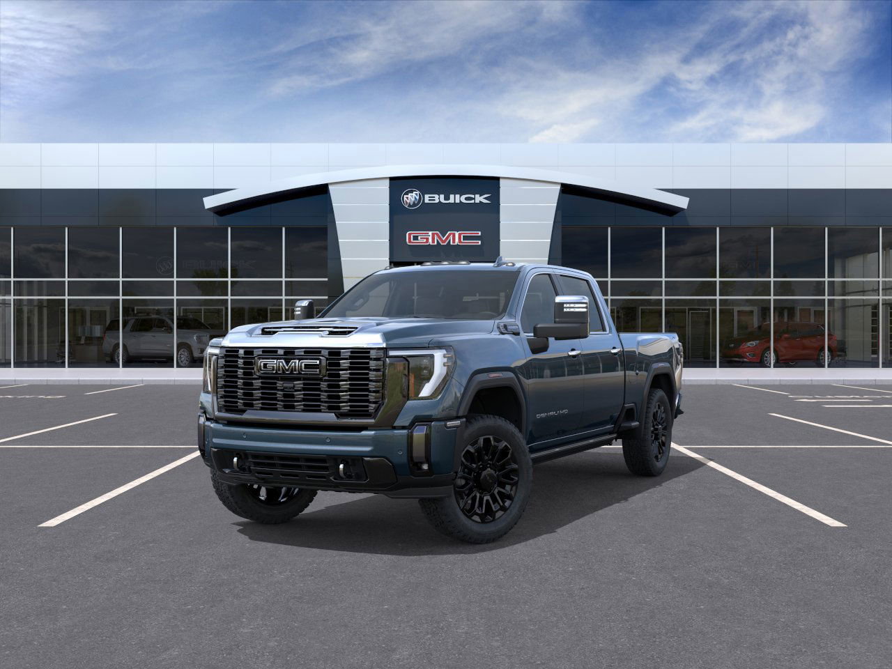 New 2026 GMC Sierra 2500 Denali Ultimate w/ LPO, Black Badging Package image 8