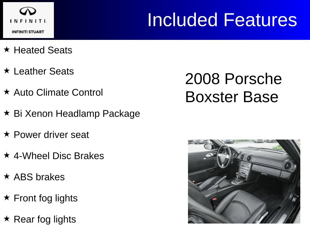 Used 2008 Porsche Boxster RWD image 7