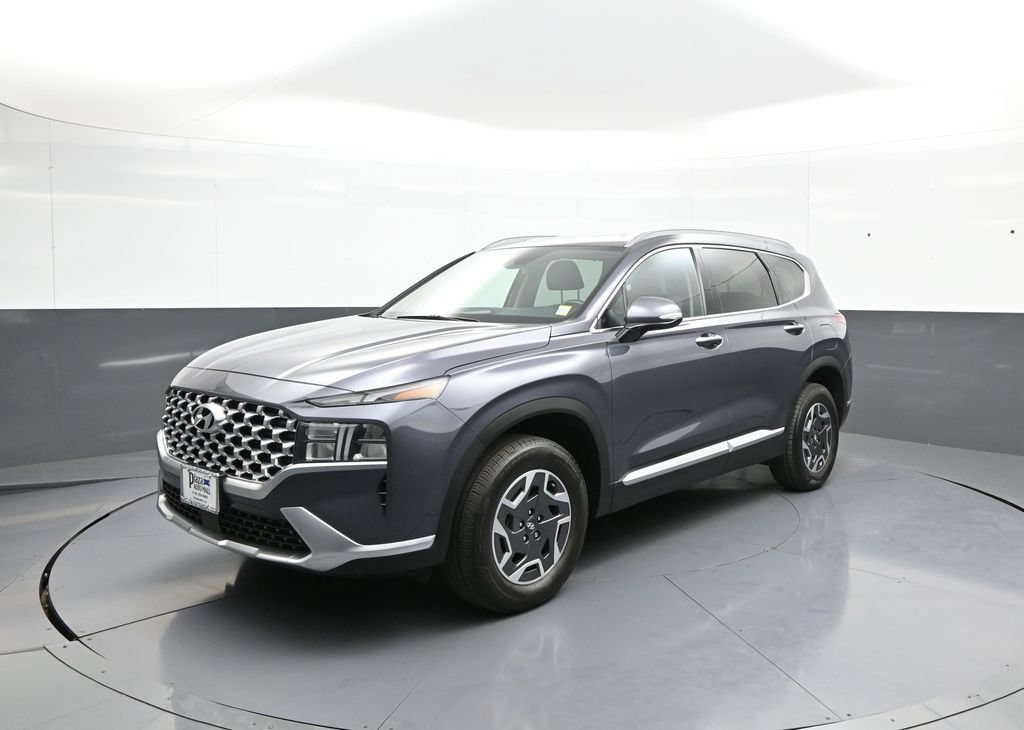Used 2022 Hyundai Santa Fe Blue AWD/4WD image 1