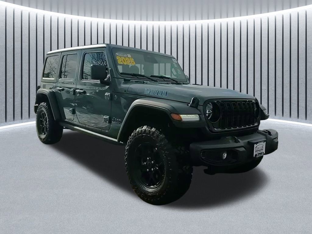 Used 2025 Jeep Wrangler Willys 4xe image 1