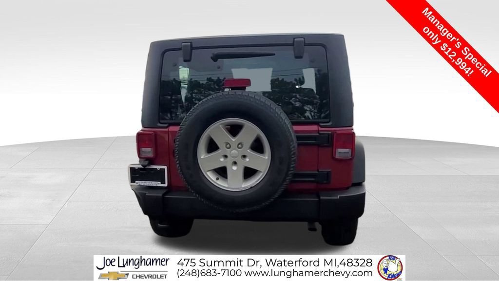 Used 2012 Jeep Wrangler Sport AWD/4WD image 8