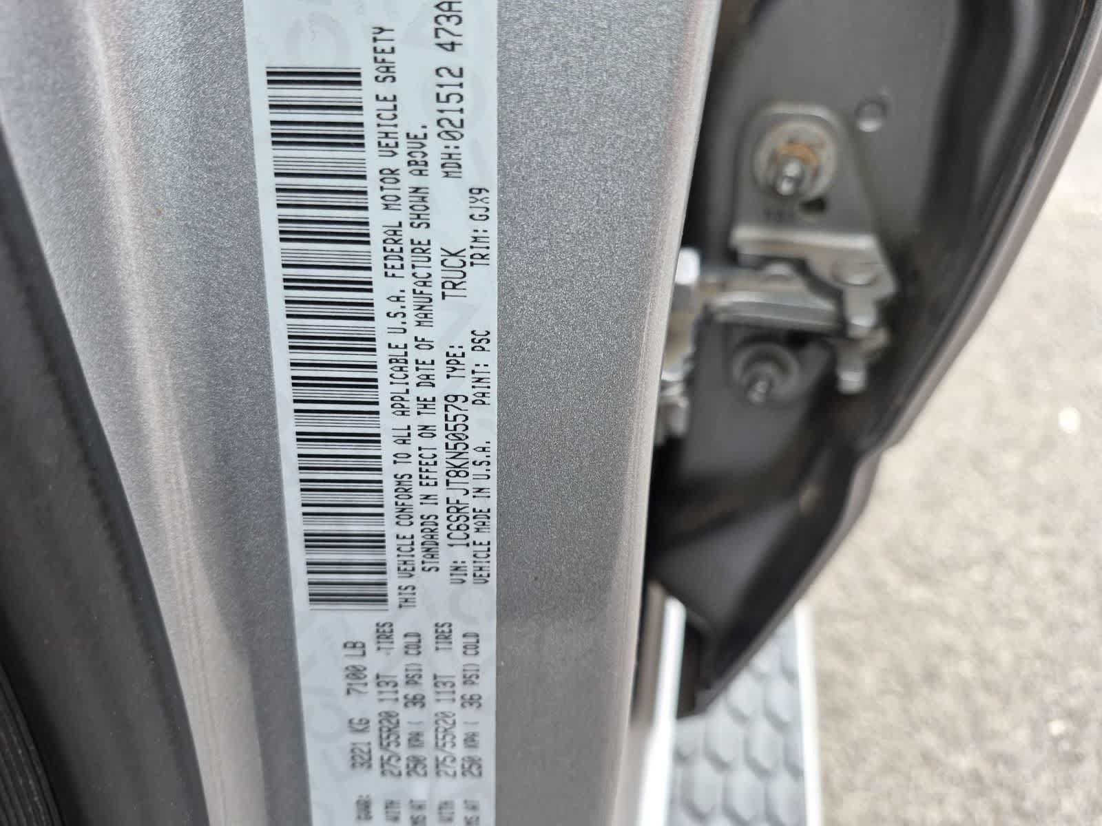 Certified 2019 RAM 1500 Laramie AWD/4WD image 35