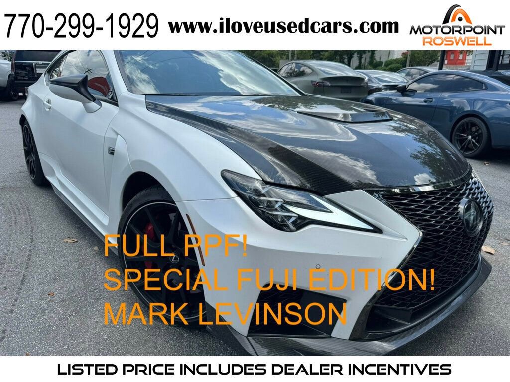 Used 2021 Lexus RC F Track Edition