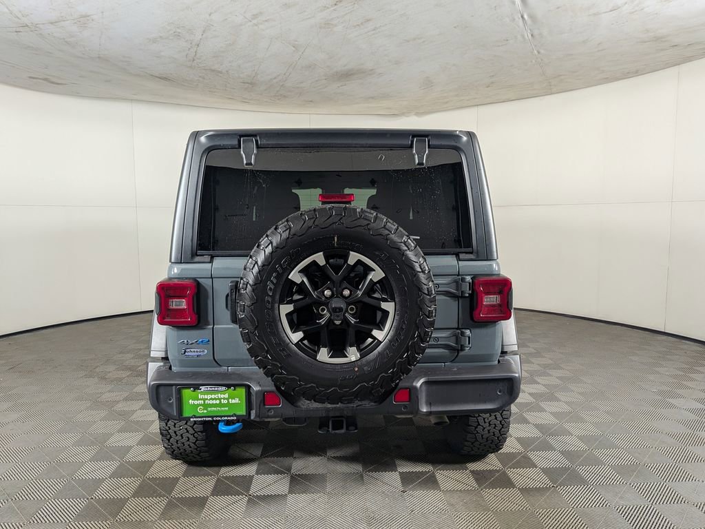 Certified 2025 Jeep Wrangler Unlimited Rubicon 4xe w/ Safety Group image 9