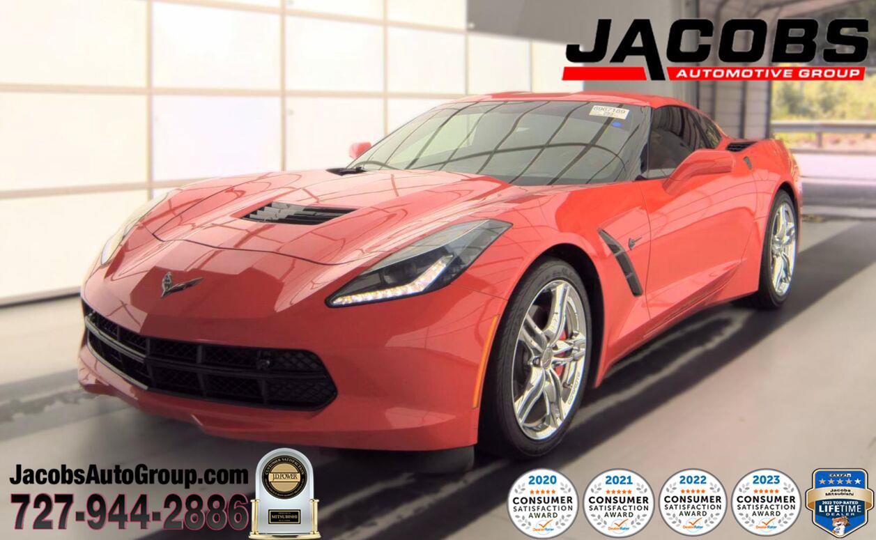 Used 2017 Chevrolet Corvette Stingray Coupe w/ 2LT Preferred Equipment Group RWD image 1