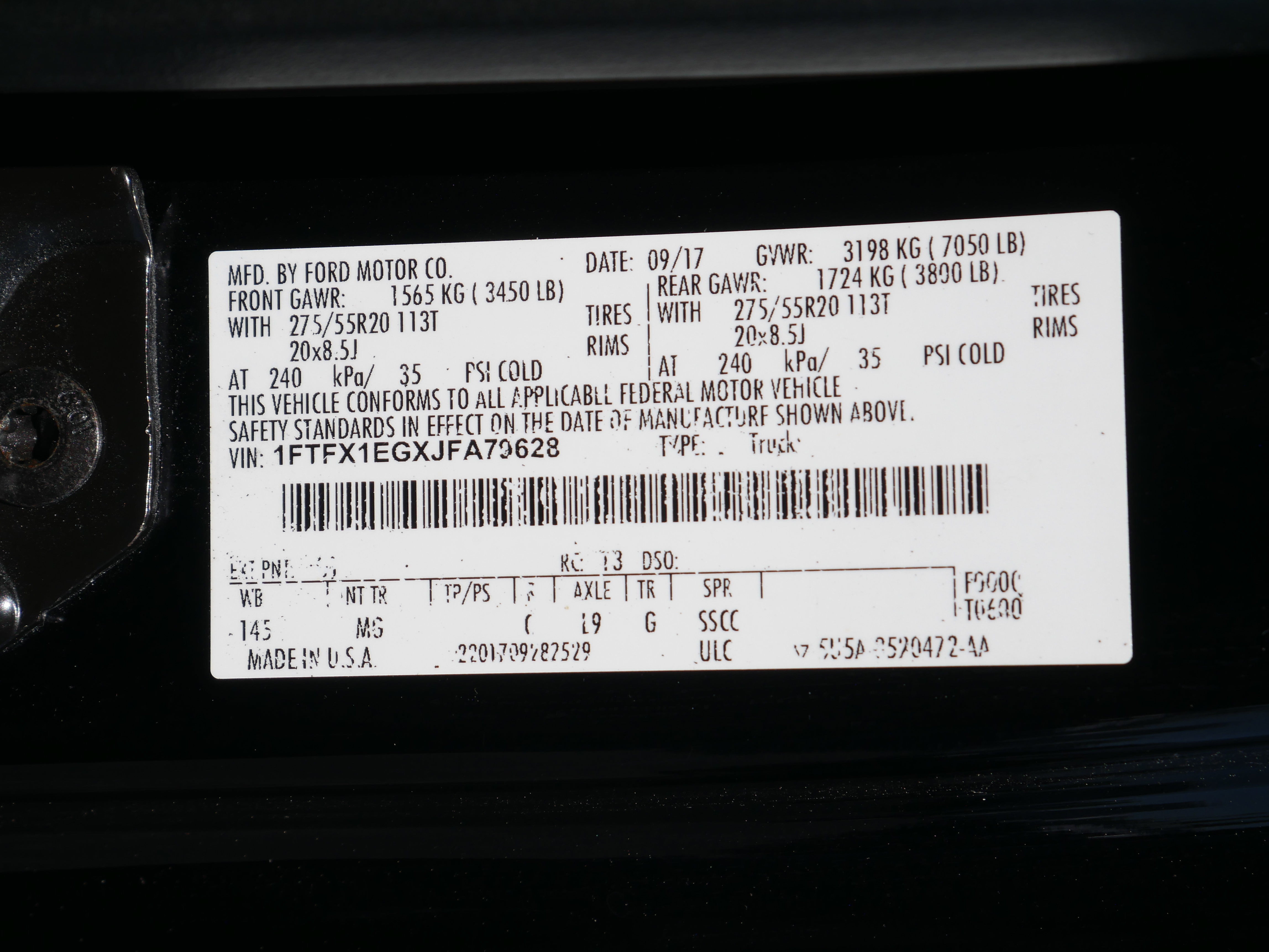 Used 2018 Ford F150 XLT w/ Equipment Group 302A Luxury AWD/4WD image 33