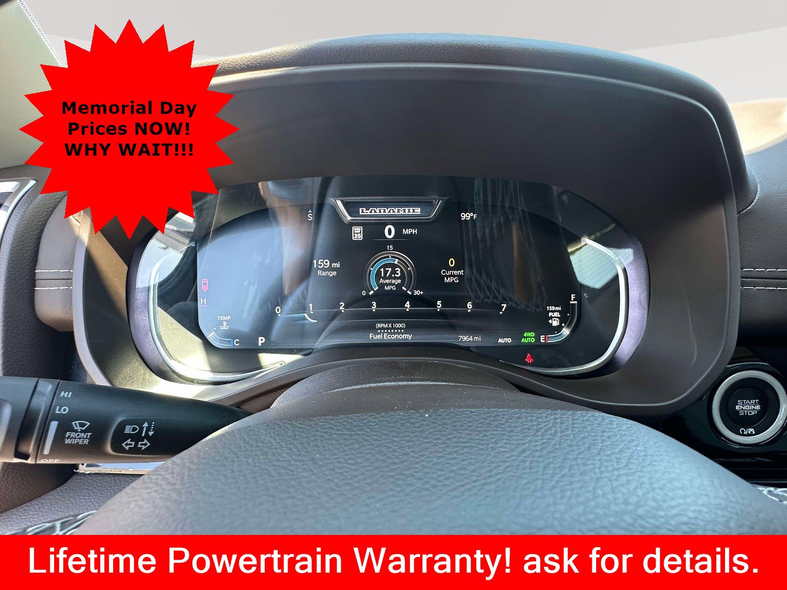 Used 2026 RAM 1500 Laramie w/ Advanced Safety Group II AWD/4WD image 15