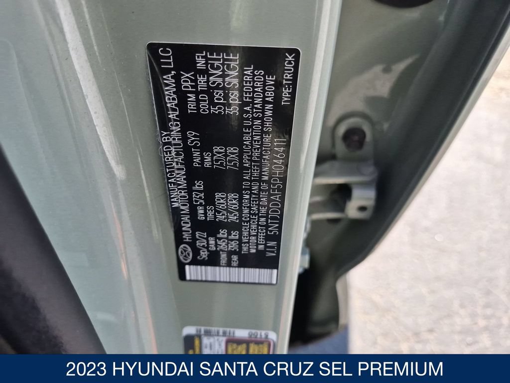 Used 2023 Hyundai Santa Cruz SEL Premium AWD/4WD image 36
