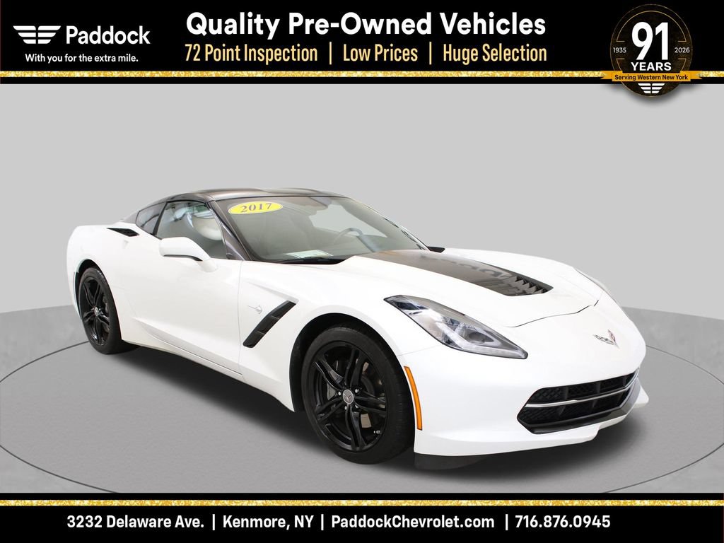 Used 2017 Chevrolet Corvette Stingray Coupe w/ Battery Protection Package