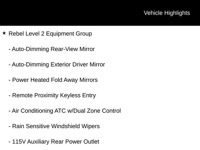 Used 2019 RAM 1500 Rebel w/ Rebel Level 2 Equipment Group image 12