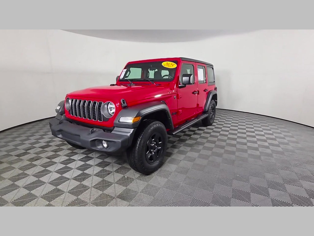 Used 2025 Jeep Wrangler Unlimited Sport AWD/4WD image 81