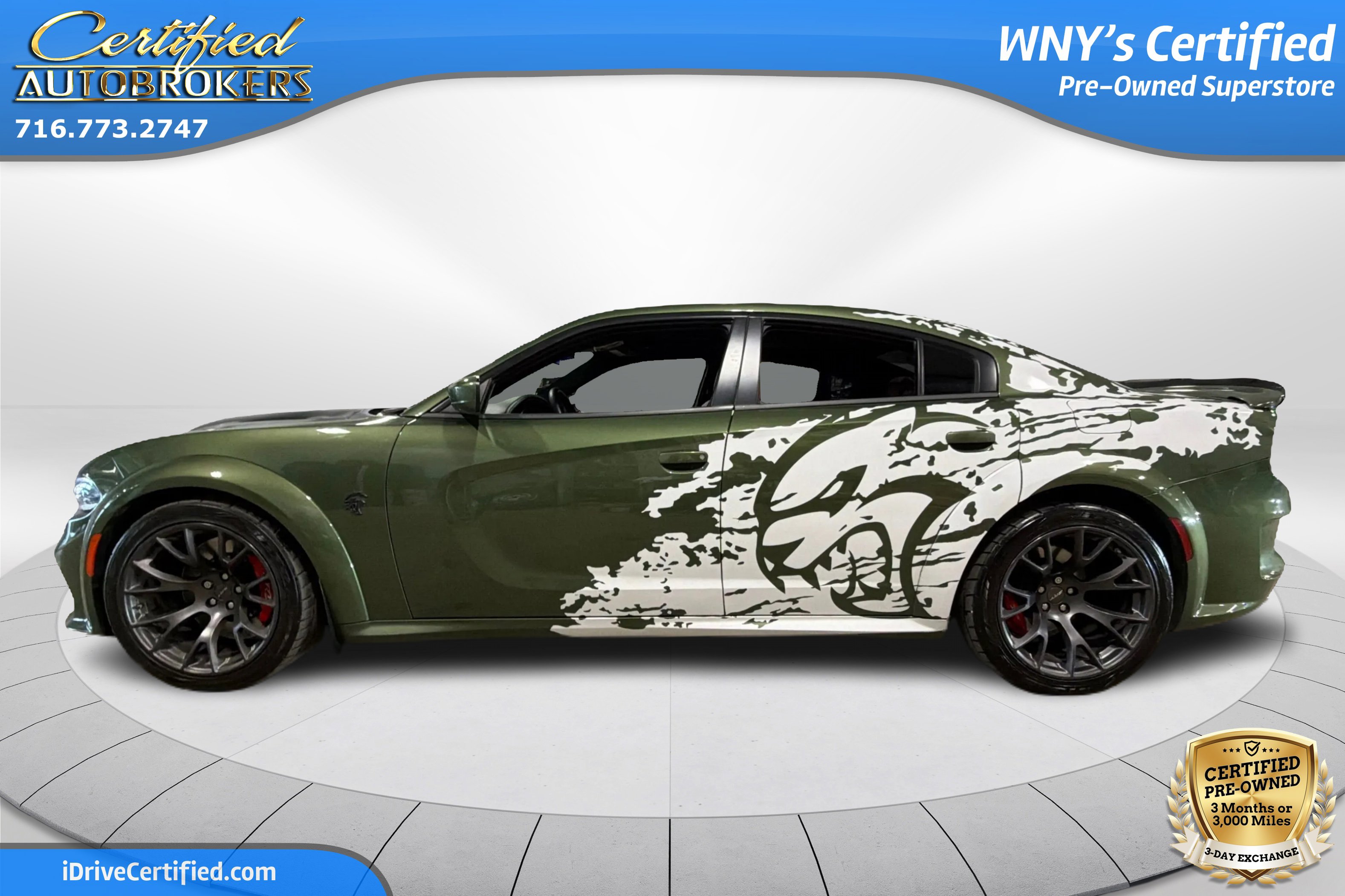 Used 2022 Dodge Charger SRT Hellcat w/ Harman/Kardon Audio Group RWD image 9