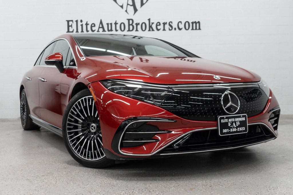 Used 2023 Mercedes-Benz EQS 450+ 4MATIC Sedan w/ AMG Line Exterior Package image 7