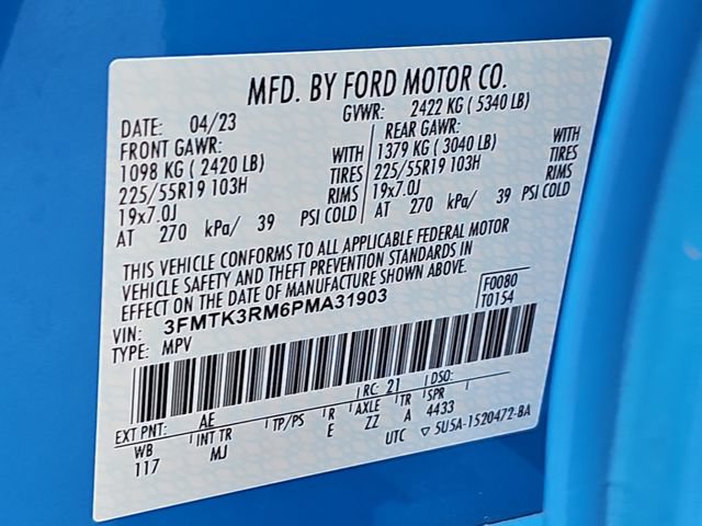 Certified 2023 Ford Mustang Mach-E Premium RWD image 39
