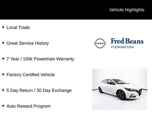Certified 2023 Nissan Sentra SR w/ SR Premium Package FWD image 6