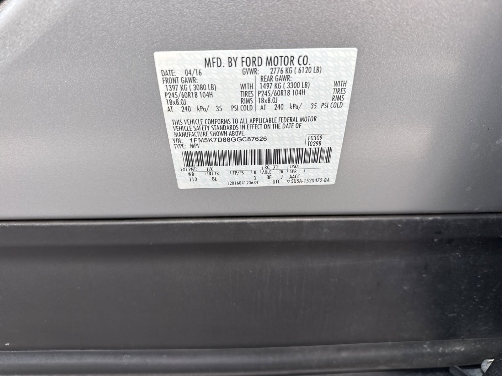 Used 2016 Ford Explorer XLT image 10