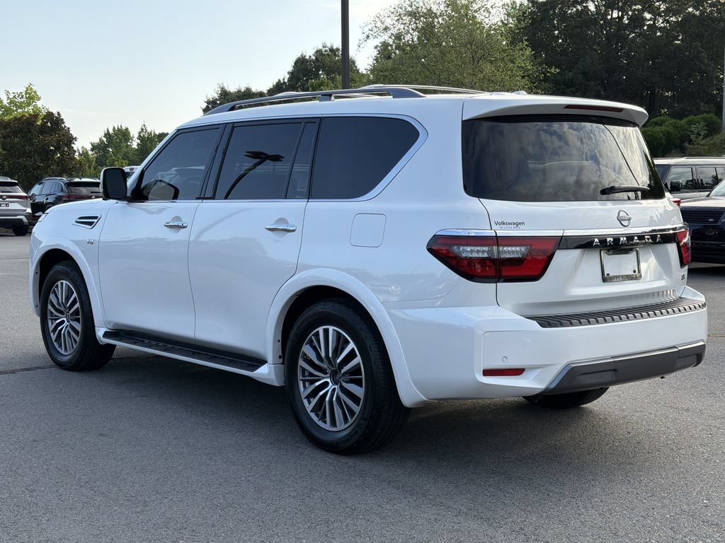 Used 2021 Nissan Armada SL w/ Captain's Chairs Package RWD image 3