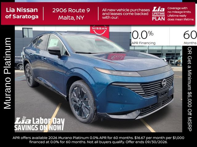 New 2026 Nissan Murano Platinum w/ Cargo Package AWD/4WD 360° Tour