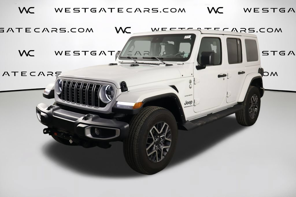 Used 2024 Jeep Wrangler Unlimited Sahara AWD/4WD image 1