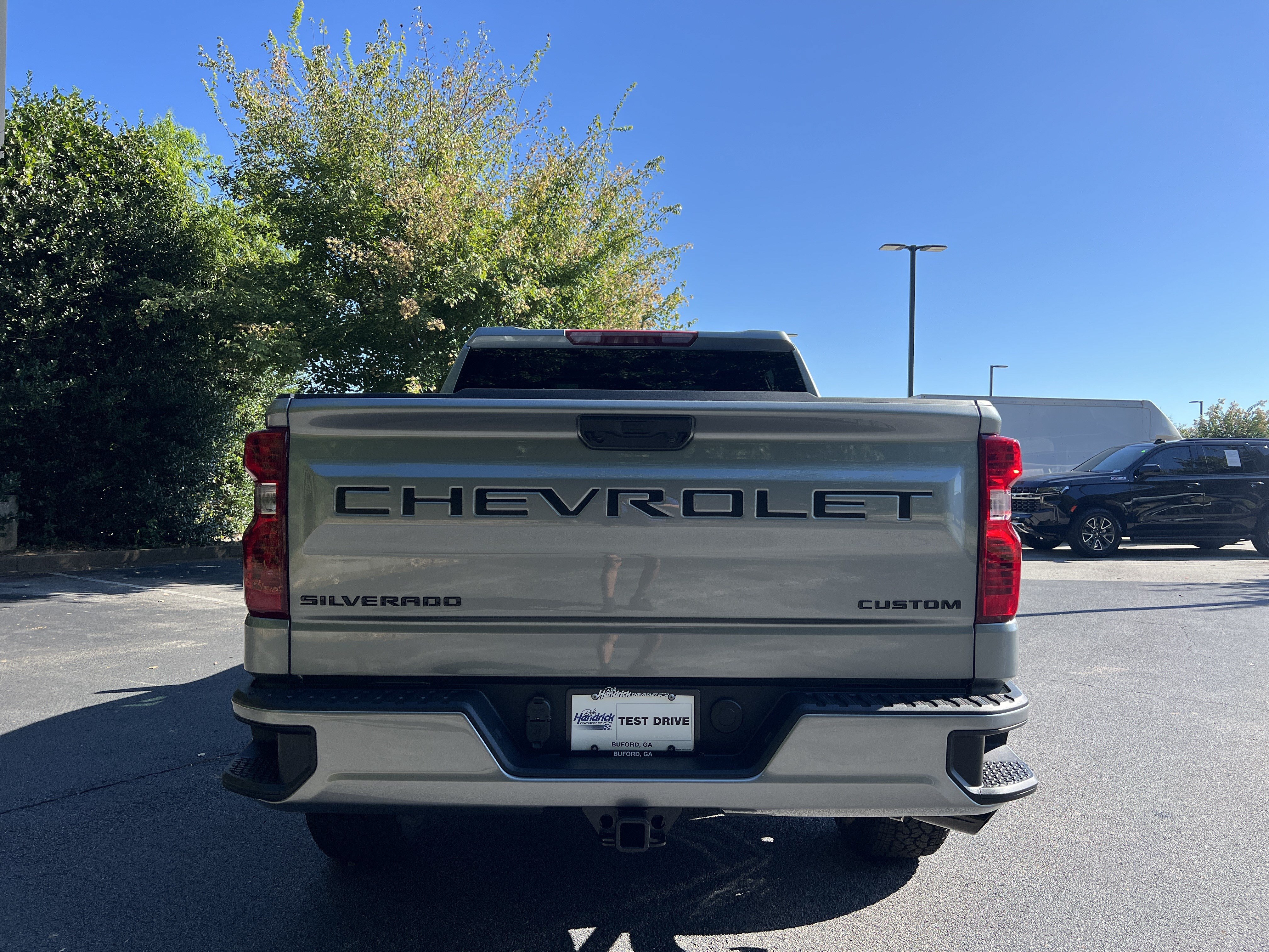 New 2026 Chevrolet Silverado 1500 Custom w/ Turbomax Blackout Package AWD/4WD image 8