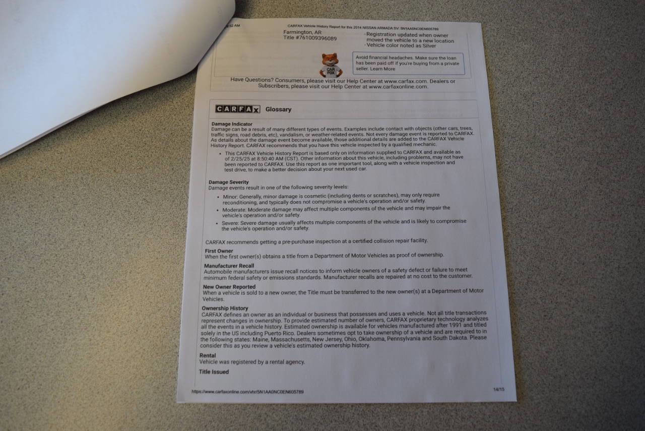 Used 2014 Nissan Armada SV image 62