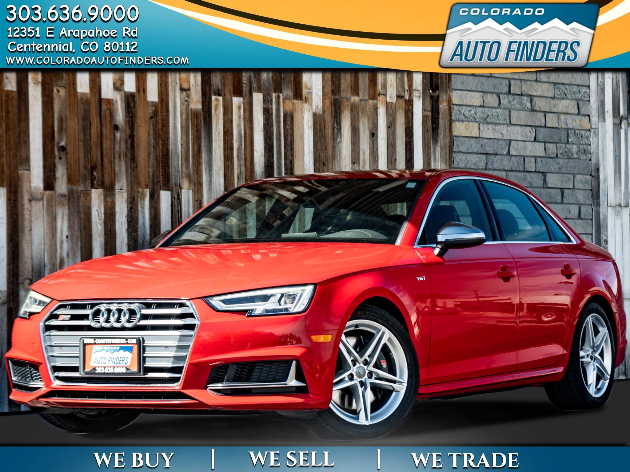 Used 2018 Audi S4 Premium Plus w/ Navigation Package